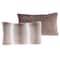Hastings Home Gray & White Faux Fur Lumbar Pillows, 2ct.